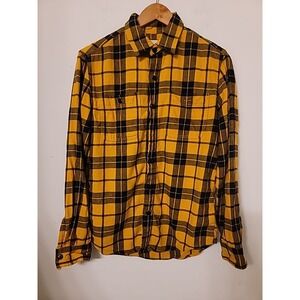 American Eagle Flannel‎ Shirt Women's Small Medium Fall Plaid Button Lot of 2